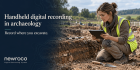 modern archaeology with handheld devices